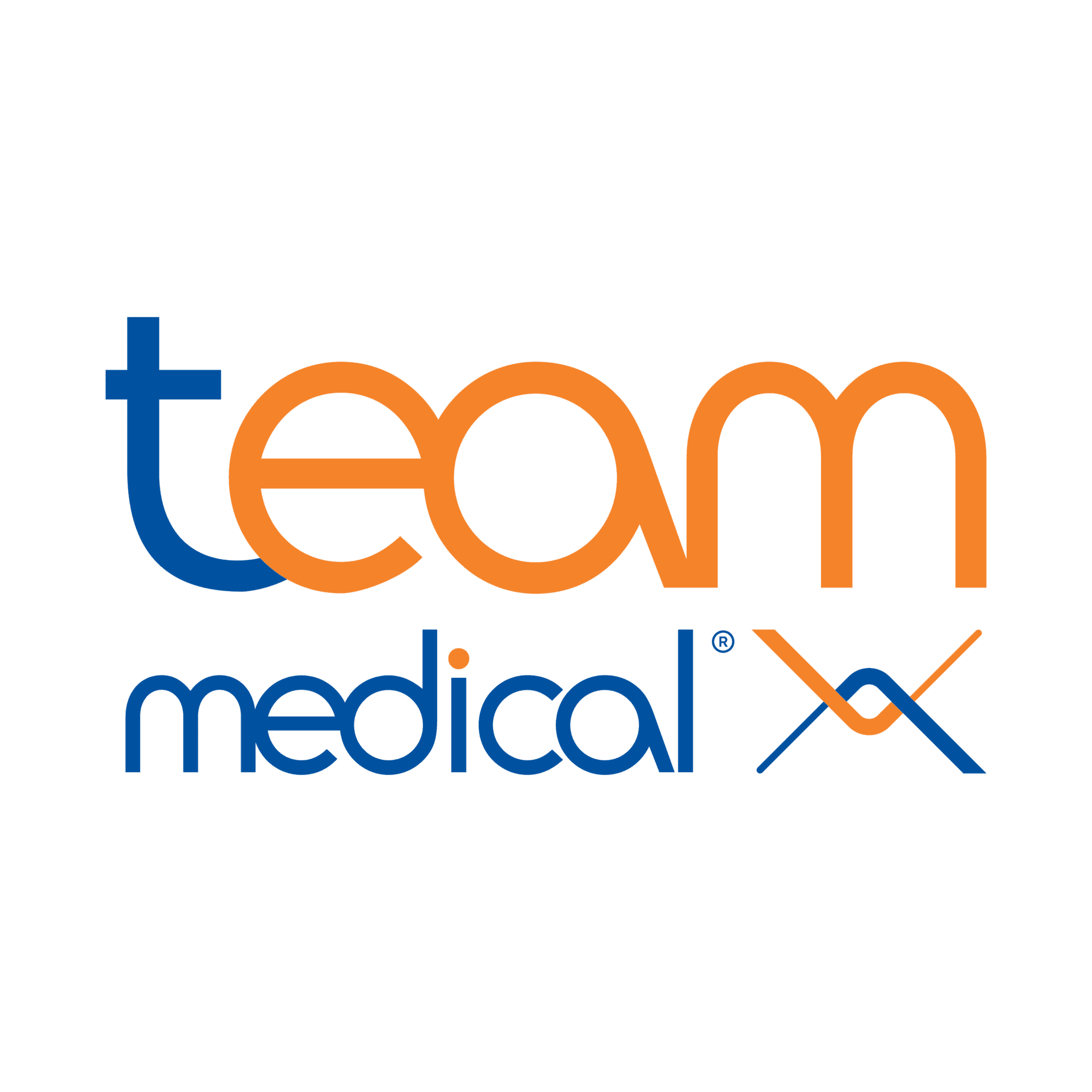 Team Medical Logo Stacked Square Frame 01